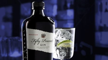 fifty pounds dry gin